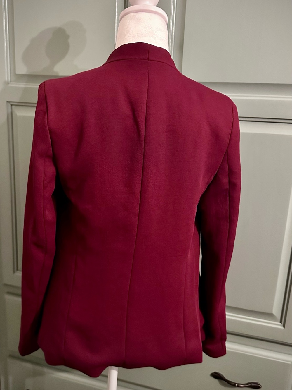 Babaton Red Open-Front Blazer Jacket - Picture 2 of 4